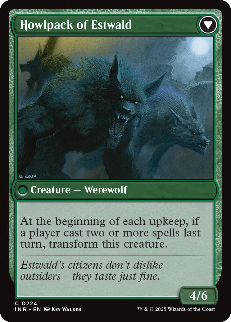 Villagers of Estwald // Howlpack of Estwald [Innistrad Remastered] | Lots Moore NSW