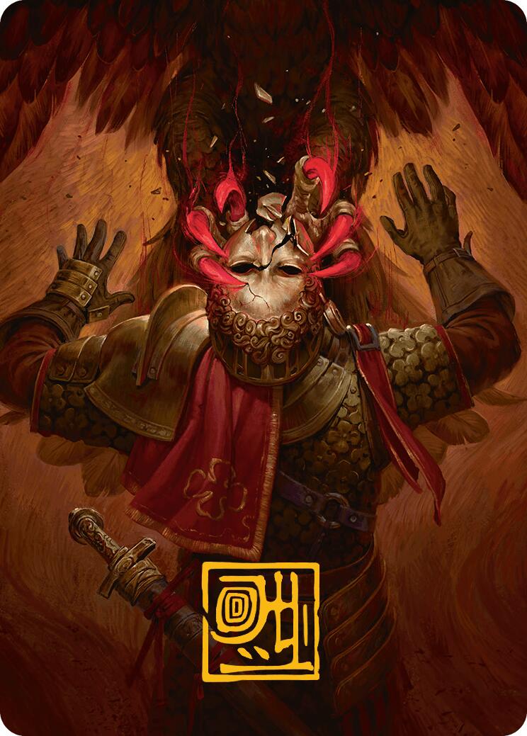 Abrade Art Card (Gold-Stamped Signature) [Innistrad Remastered Art Series] | Lots Moore NSW