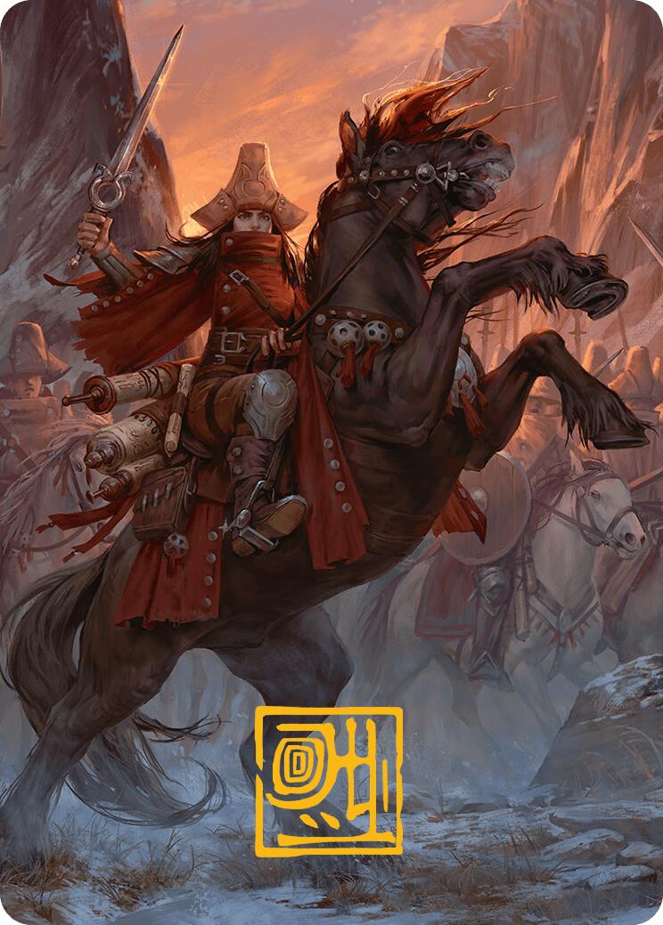 Zealous Conscripts (Gold-Stamped Signature) [Innistrad Remastered Art Series] | Lots Moore NSW