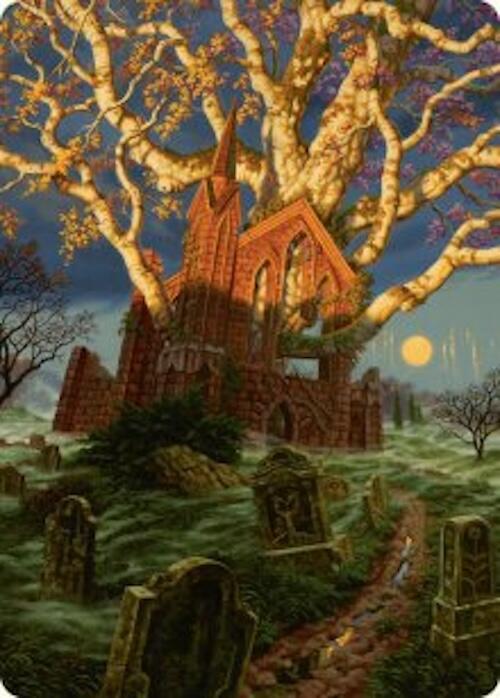 Abundant Growth Art Card [Innistrad Remastered Art Series] | Lots Moore NSW