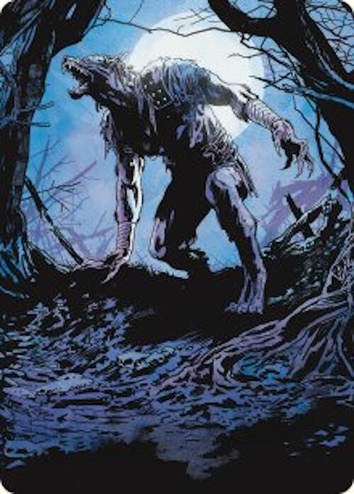 Krallenhorde Howler Art Card [Innistrad Remastered Art Series] | Lots Moore NSW
