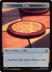 Monk // Clue (0017) Double-Sided Token [Avatar: The Last Airbender Tokens] | Lots Moore NSW