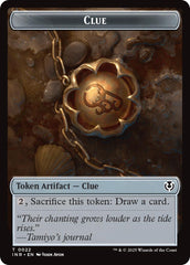 Blood // Clue Double-Sided Token [Innistrad Remastered Tokens] | Lots Moore NSW