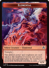 Elemental // Human (0014) Double-Sided Token [Innistrad Remastered Tokens] | Lots Moore NSW