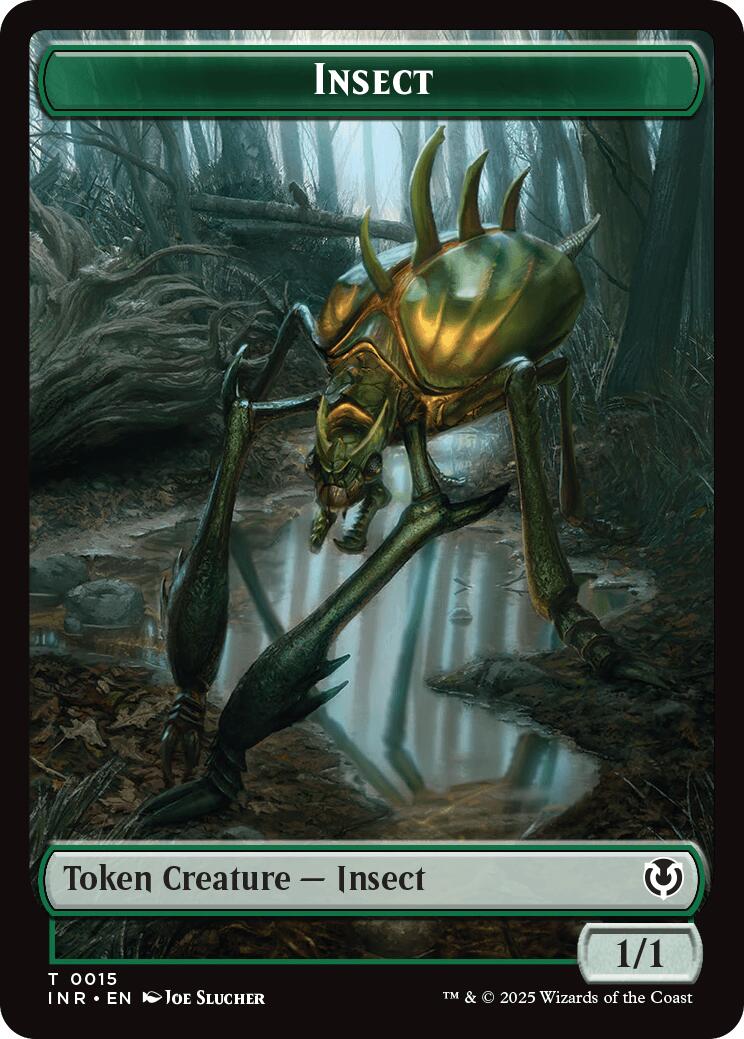 Insect // Spider Double-Sided Token [Innistrad Remastered Tokens] | Lots Moore NSW