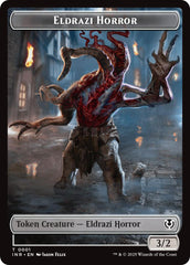 Clue // Eldrazi Horror Double-Sided Token [Innistrad Remastered Tokens] | Lots Moore NSW