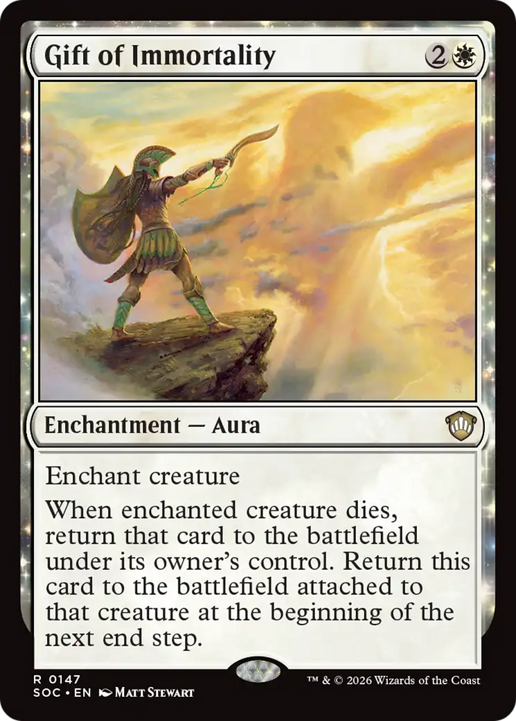 Gift of Immortality [Secrets of Strixhaven Commander] | Lots Moore NSW