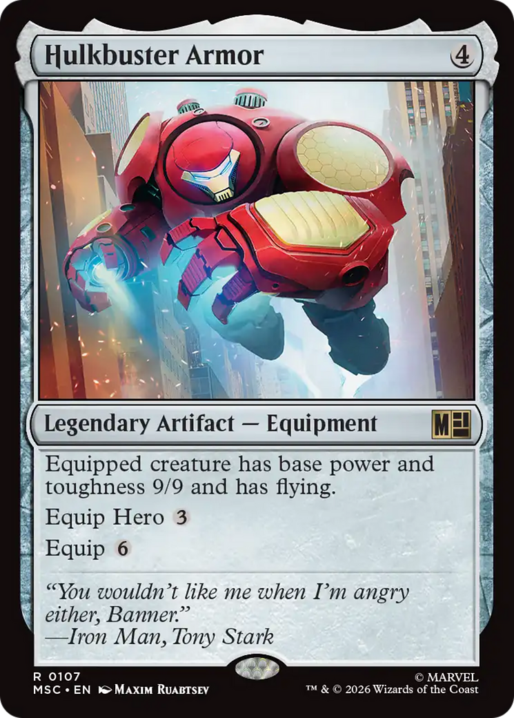 Hulkbuster Armor [Marvel Super Heroes Commander] | Lots Moore NSW
