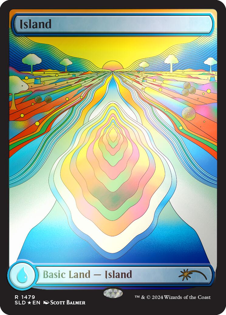 Island (1479) (Rainbow Foil) [Secret Lair Drop Series] | Lots Moore NSW