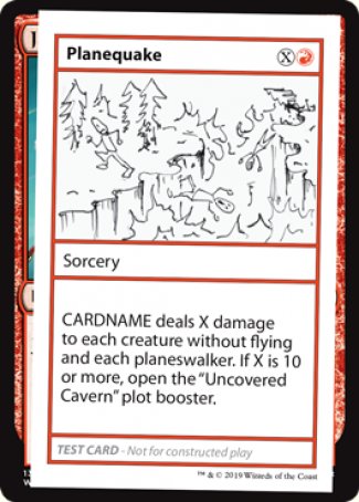 Planequake (2021 Edition) [Mystery Booster Playtest Cards] | Lots Moore NSW