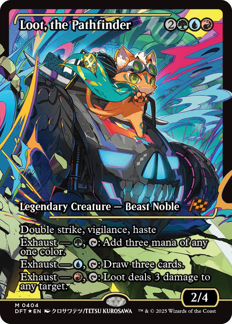 Loot, the Pathfinder (Showcase) (Japanese) [Aetherdrift] | Lots Moore NSW