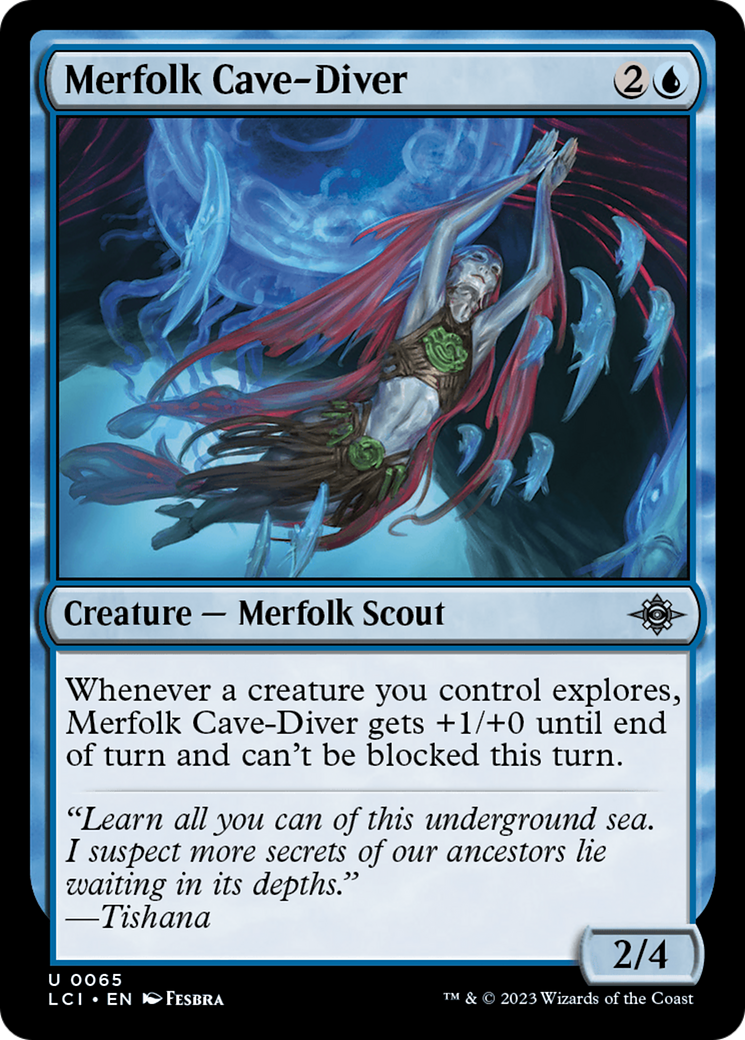Merfolk Cave-Diver [The Lost Caverns of Ixalan] | Lots Moore NSW