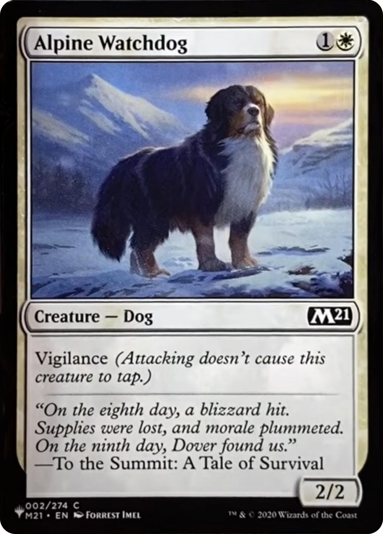 Alpine Watchdog [The List] | Lots Moore NSW