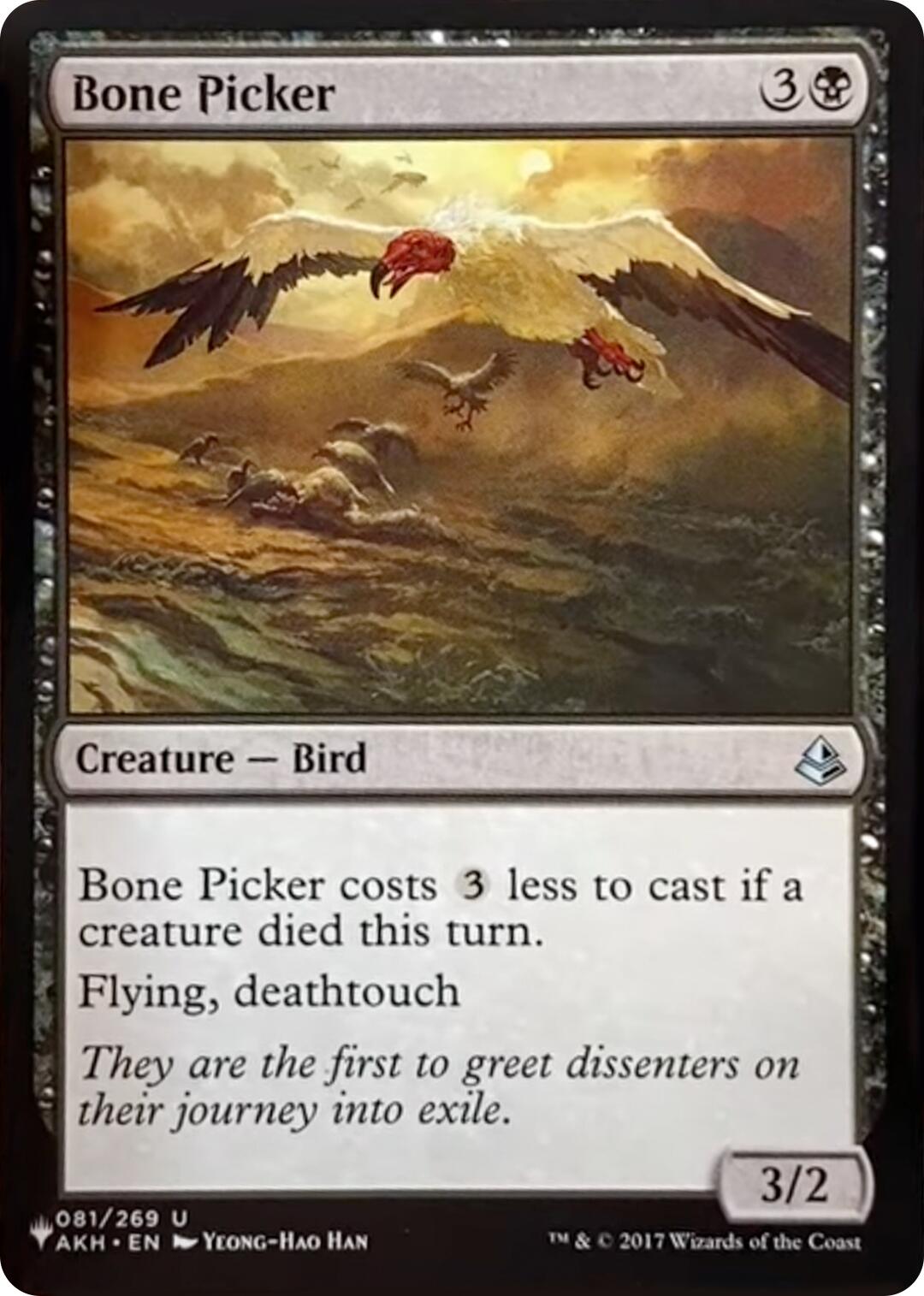 Bone Picker [The List] | Lots Moore NSW