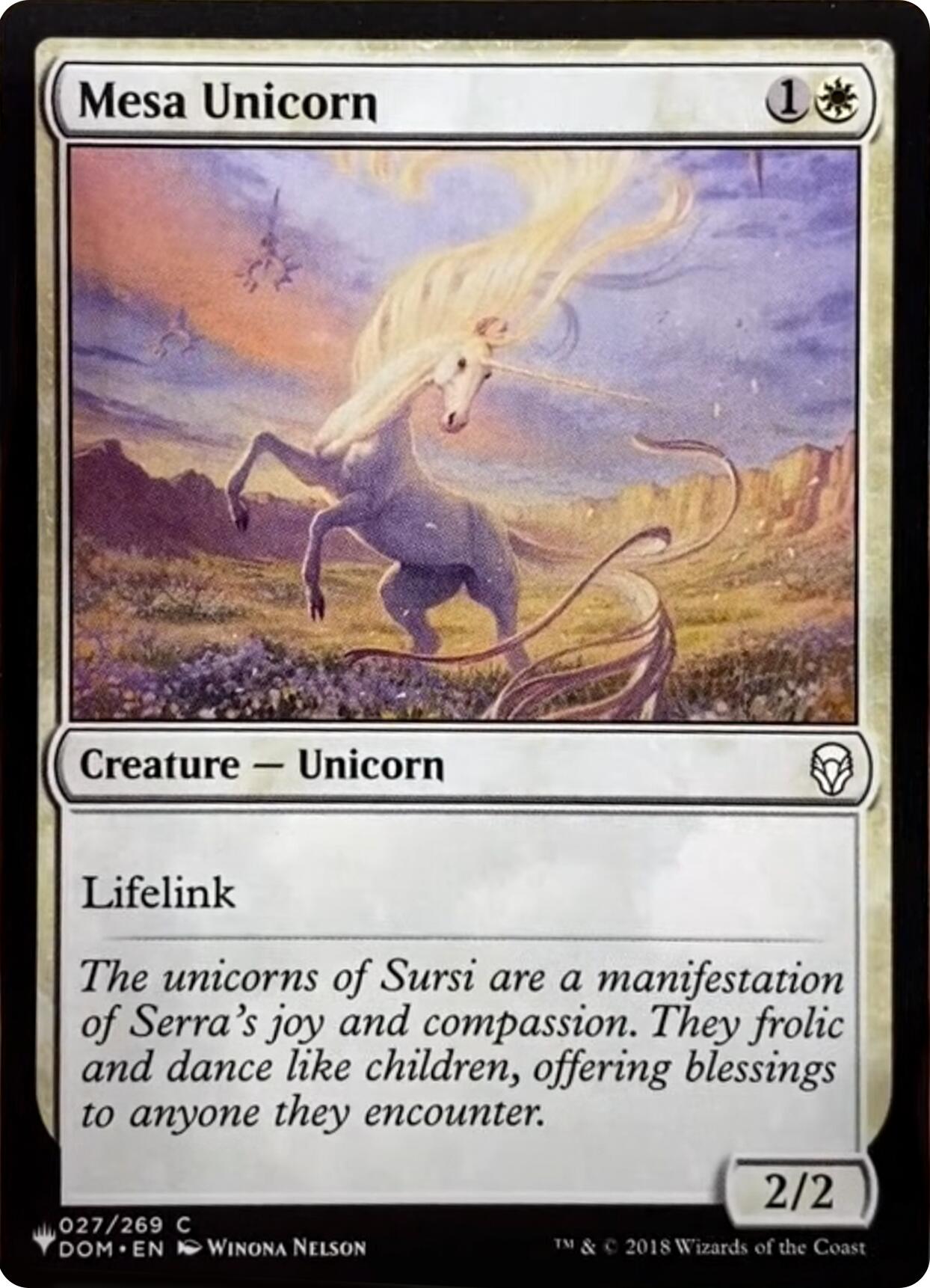 Mesa Unicorn [The List] | Lots Moore NSW