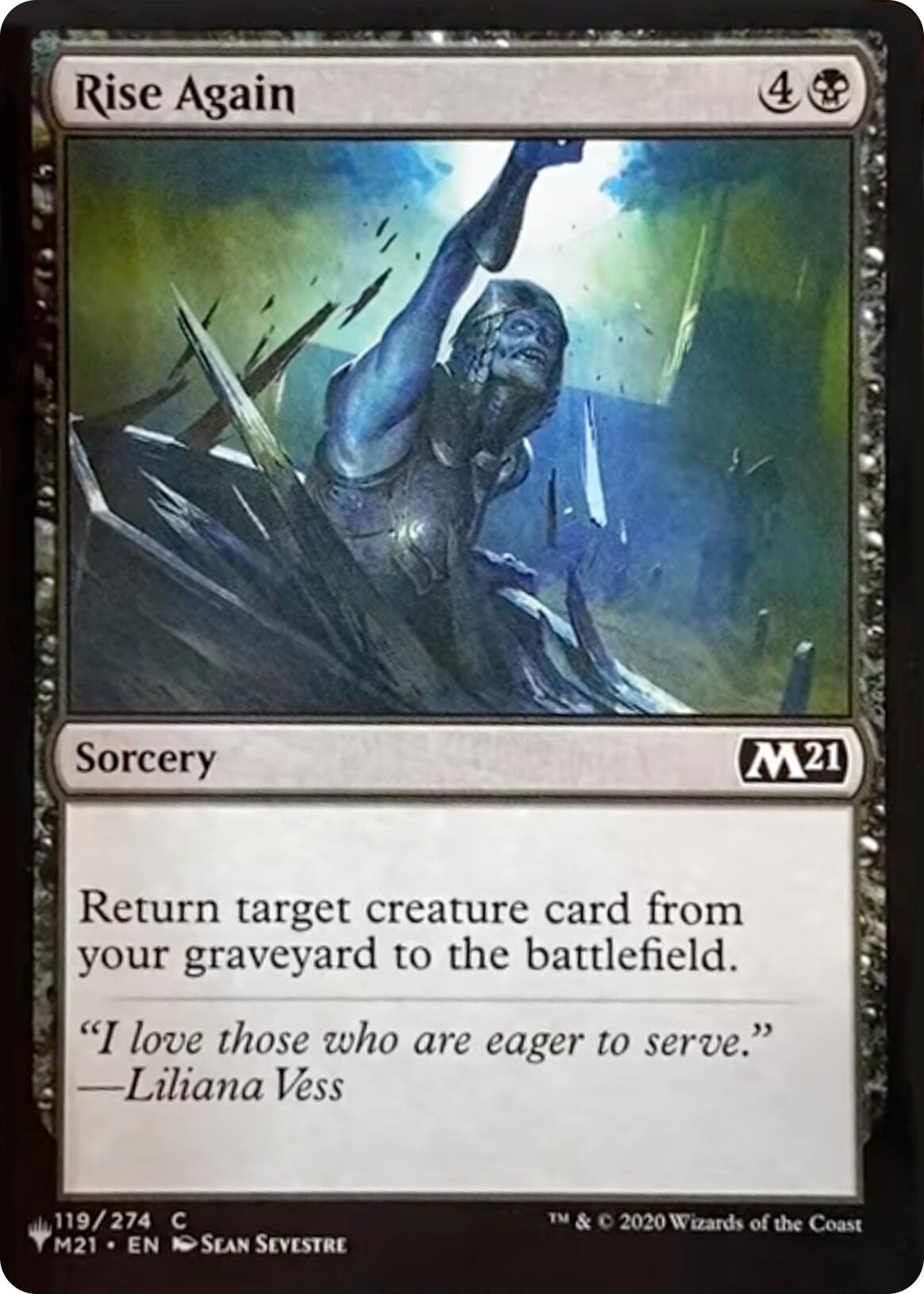 Rise Again [The List] | Lots Moore NSW
