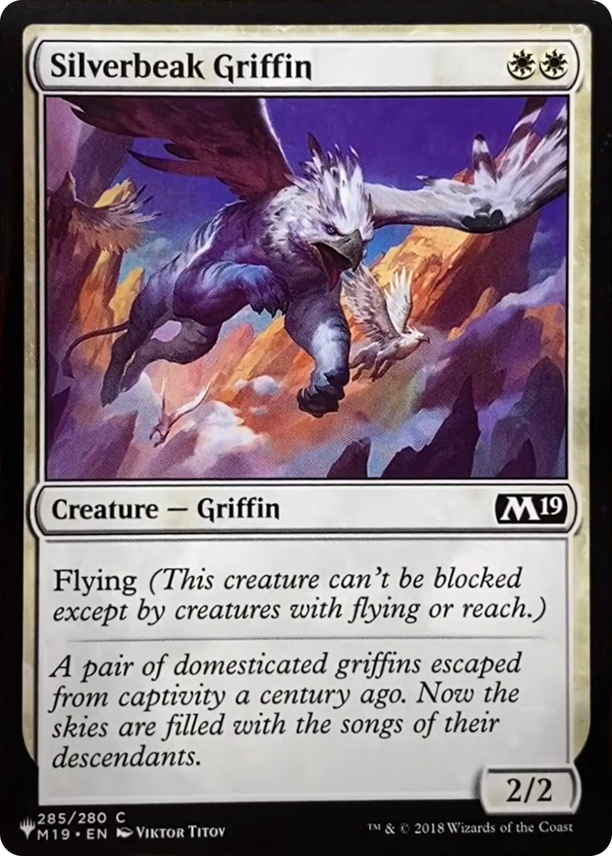 Silverbeak Griffin [The List] | Lots Moore NSW