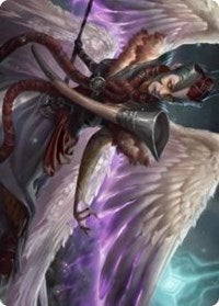 Firja, Judge of Valor Art Card [Kaldheim Art Series] | Lots Moore NSW