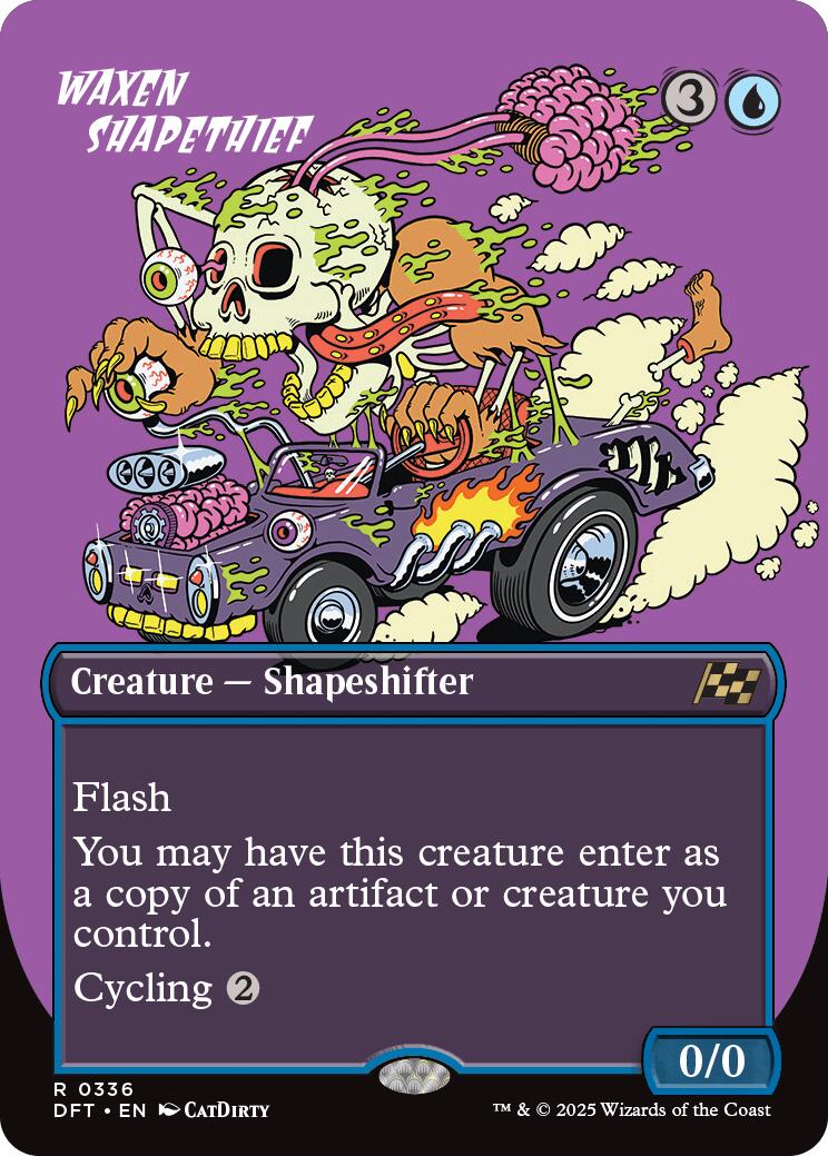 Waxen Shapethief (Borderless) [Aetherdrift] | Lots Moore NSW