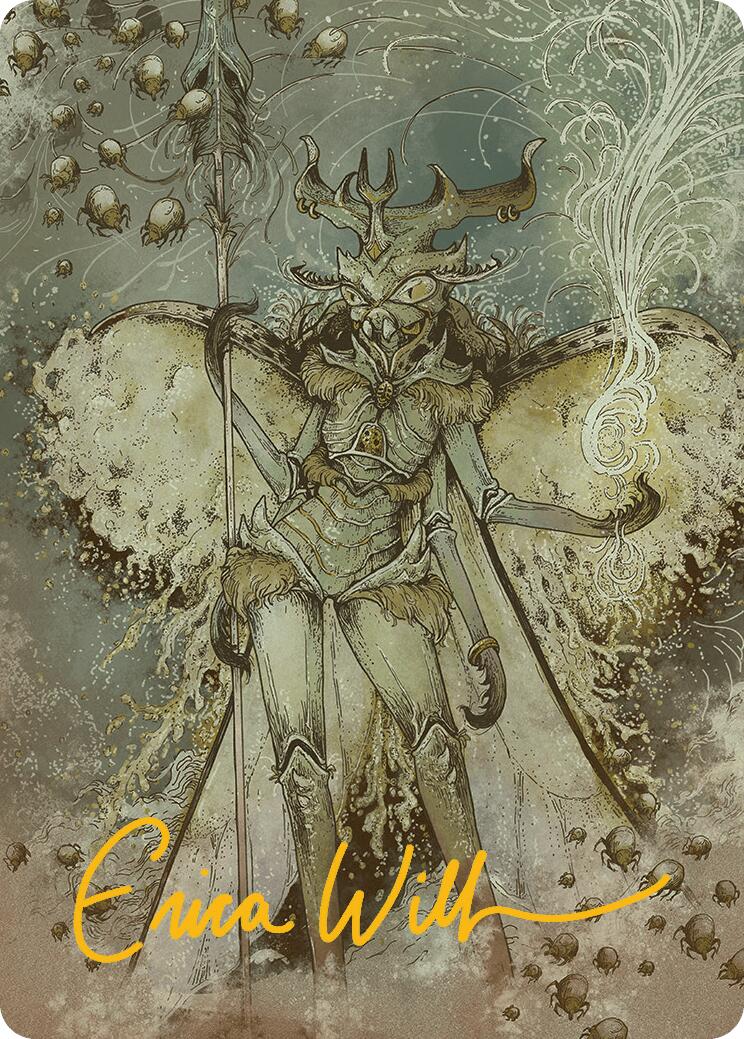 Aatchik, Emerald Radian Art Card (6/54) (Gold-Stamped Signature) [Aetherdrift Art Series] | Lots Moore NSW