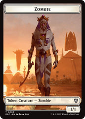 Champion of Wits // Zombie (0003) Double-Sided Token [Aetherdrift Tokens] | Lots Moore NSW