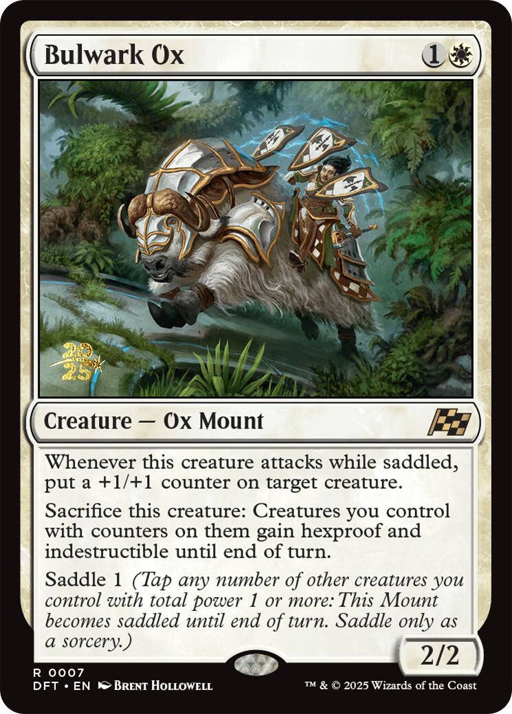 Bulwark Ox [Aetherdrift Prerelease Promos] | Lots Moore NSW