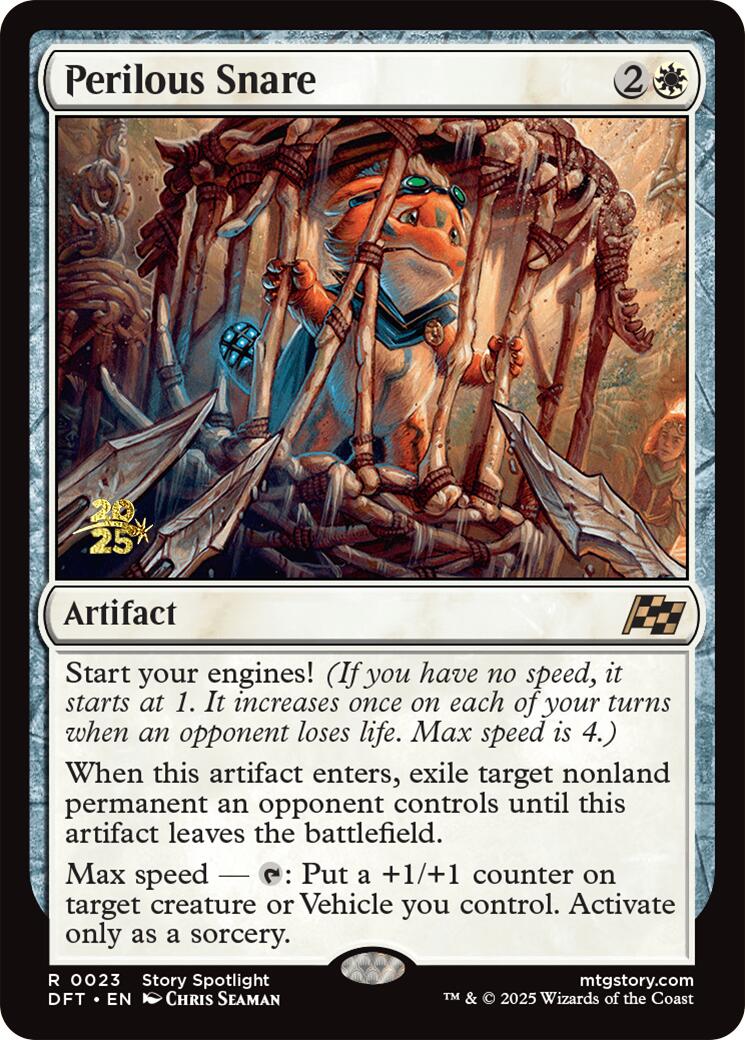 Perilous Snare [Aetherdrift Prerelease Promos] | Lots Moore NSW