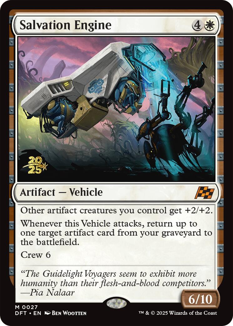 Salvation Engine [Aetherdrift Prerelease Promos] | Lots Moore NSW