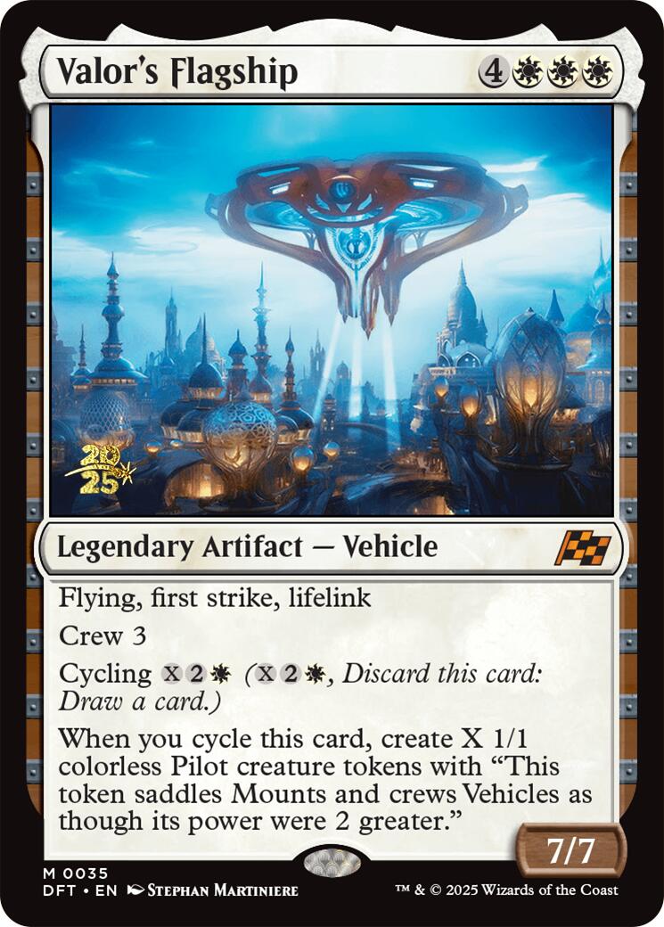 Valor's Flagship [Aetherdrift Prerelease Promos] | Lots Moore NSW