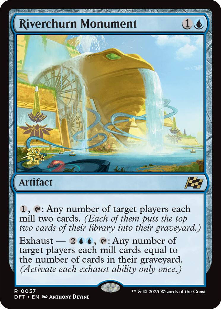 Riverchurn Monument [Aetherdrift Prerelease Promos] | Lots Moore NSW