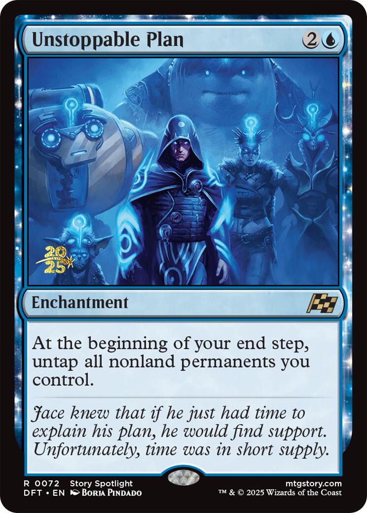 Unstoppable Plan [Aetherdrift Prerelease Promos] | Lots Moore NSW