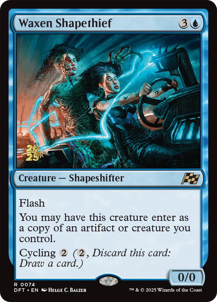 Waxen Shapethief [Aetherdrift Prerelease Promos] | Lots Moore NSW