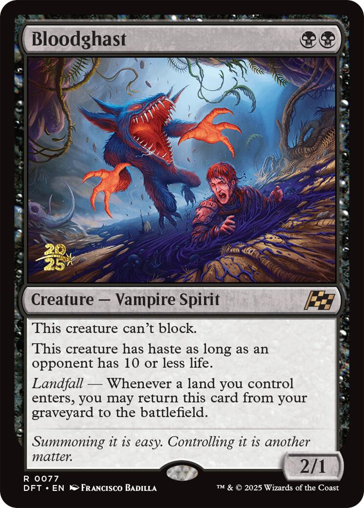 Bloodghast [Aetherdrift Prerelease Promos] | Lots Moore NSW