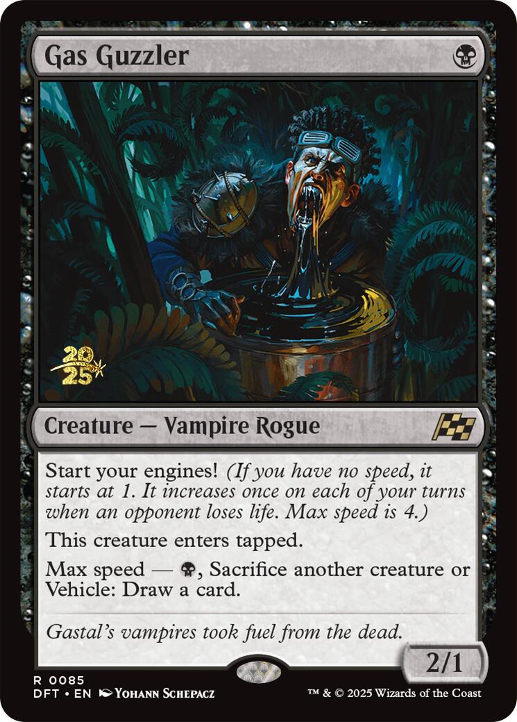 Gas Guzzler [Aetherdrift Prerelease Promos] | Lots Moore NSW