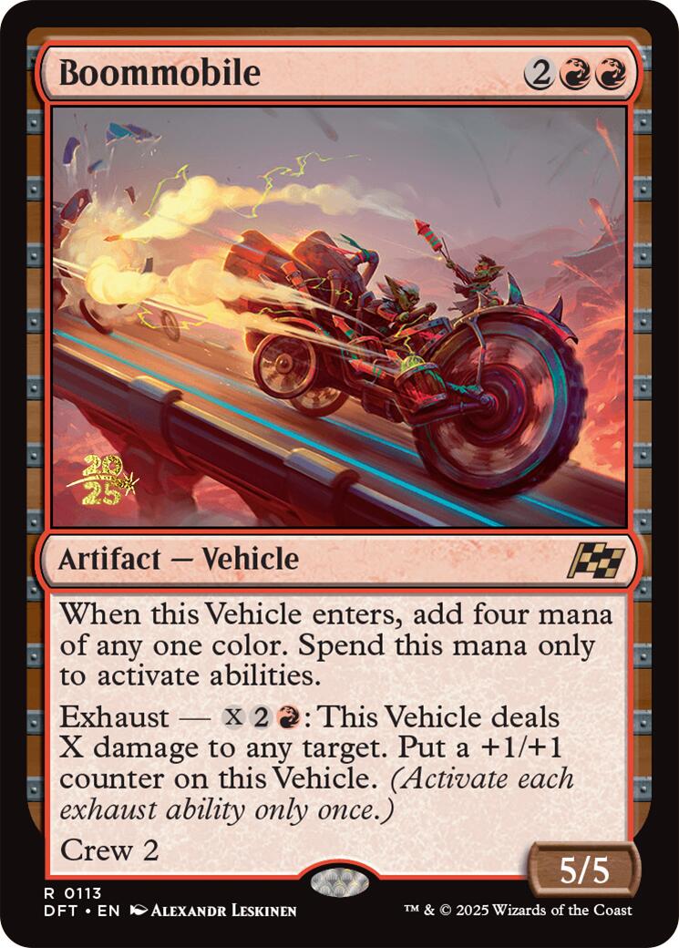 Boommobile [Aetherdrift Prerelease Promos] | Lots Moore NSW