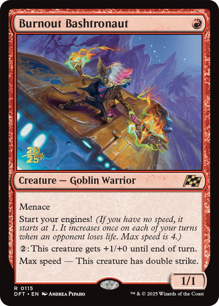 Burnout Bashtronaut [Aetherdrift Prerelease Promos] | Lots Moore NSW