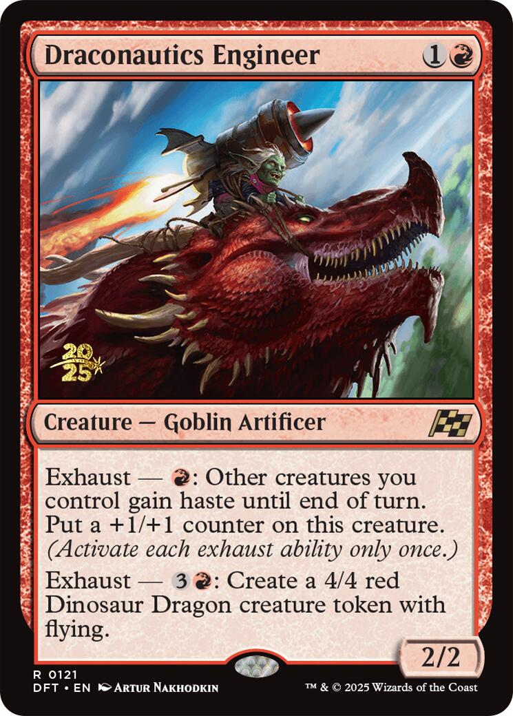 Draconautics Engineer [Aetherdrift Prerelease Promos] | Lots Moore NSW