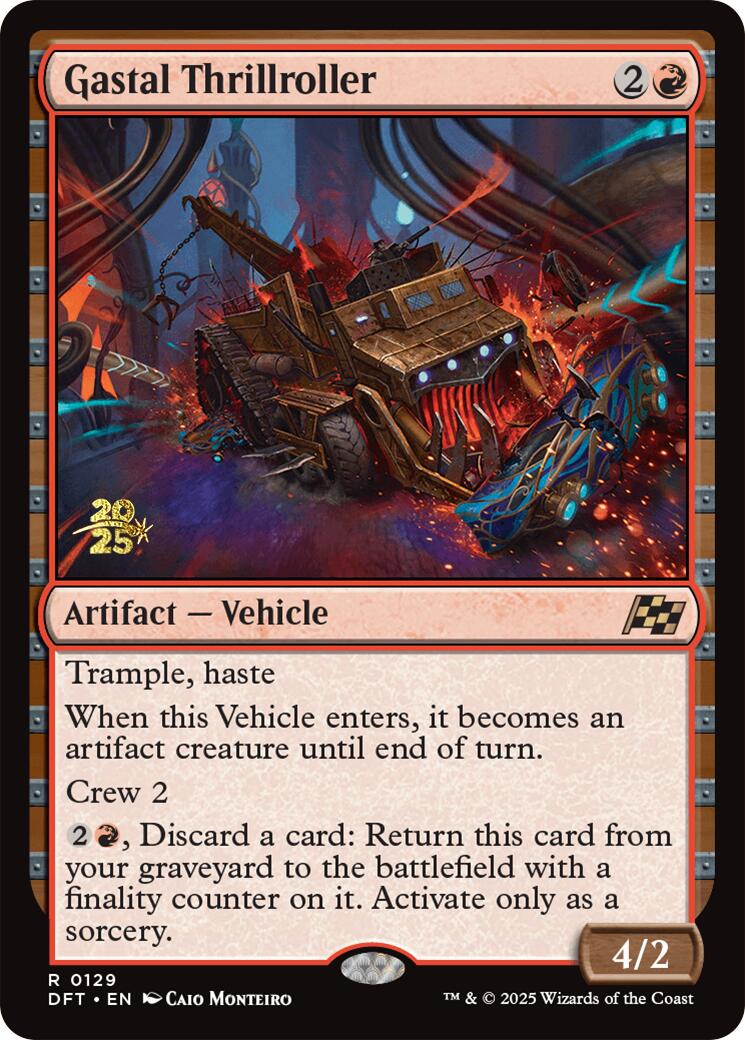 Gastal Thrillroller [Aetherdrift Prerelease Promos] | Lots Moore NSW