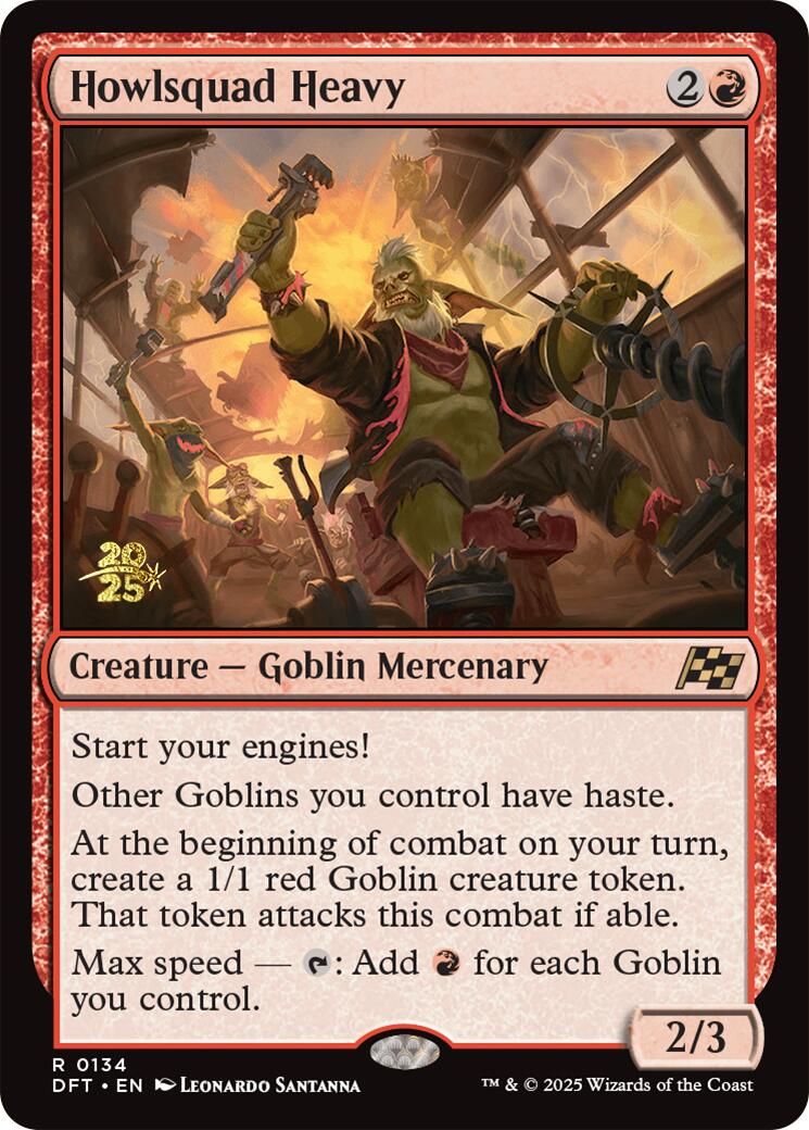 Howlsquad Heavy [Aetherdrift Prerelease Promos] | Lots Moore NSW