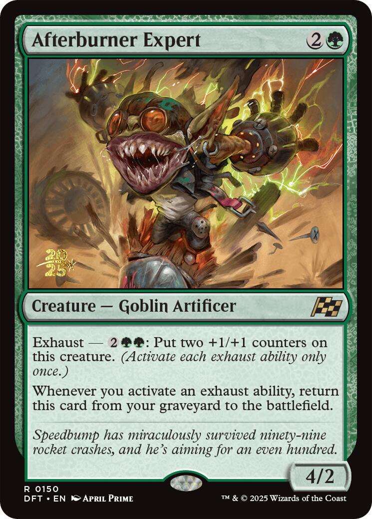 Afterburner Expert [Aetherdrift Prerelease Promos] | Lots Moore NSW