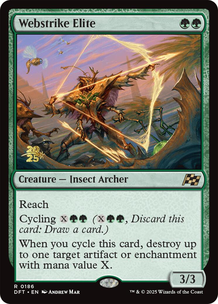 Webstrike Elite [Aetherdrift Prerelease Promos] | Lots Moore NSW