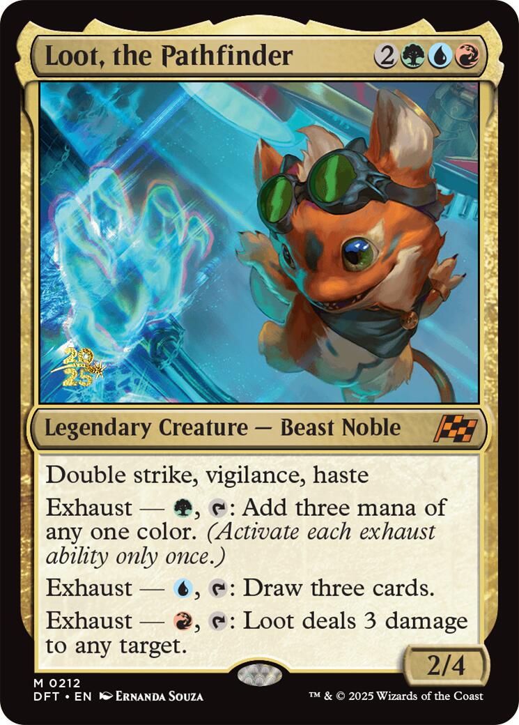 Loot, the Pathfinder [Aetherdrift Prerelease Promos] | Lots Moore NSW