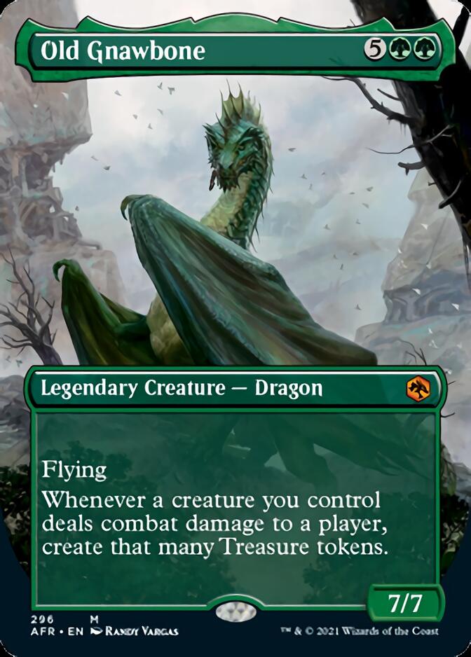 Old Gnawbone (Borderless Alternate Art) [Dungeons & Dragons: Adventures in the Forgotten Realms] | Lots Moore NSW