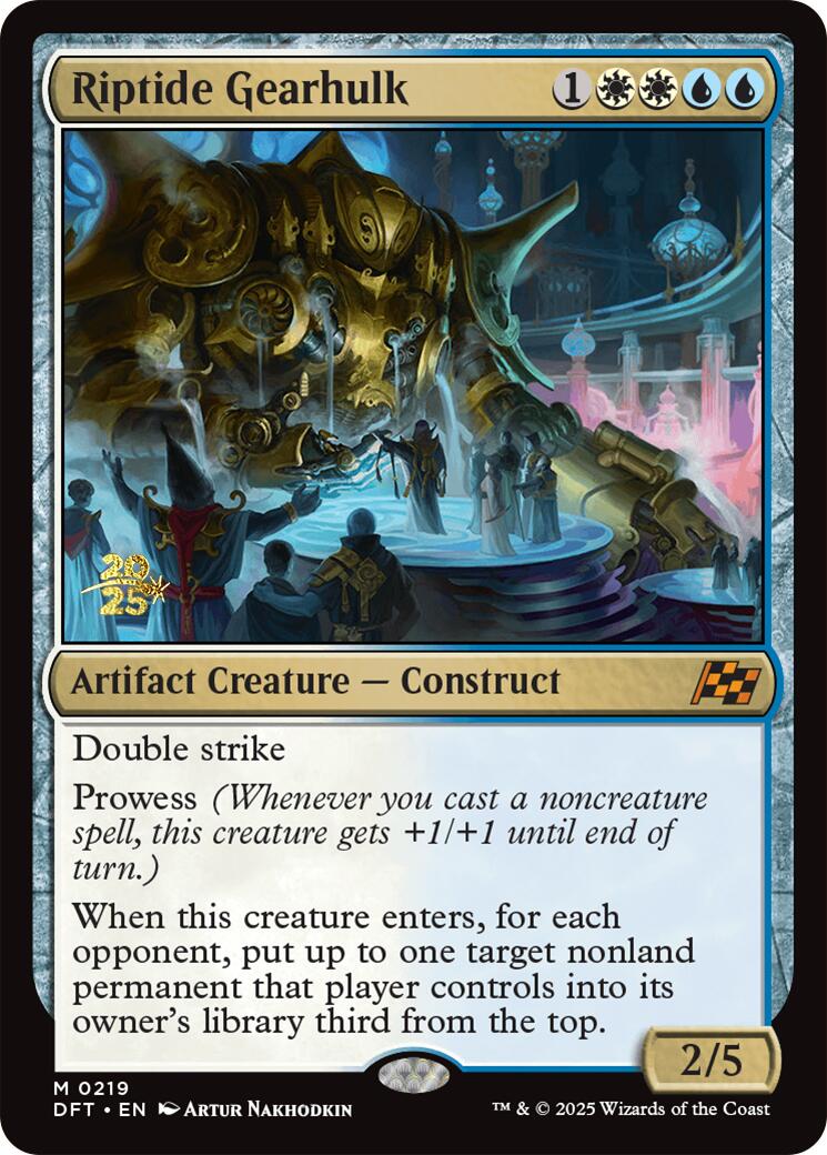 Riptide Gearhulk [Aetherdrift Prerelease Promos] | Lots Moore NSW