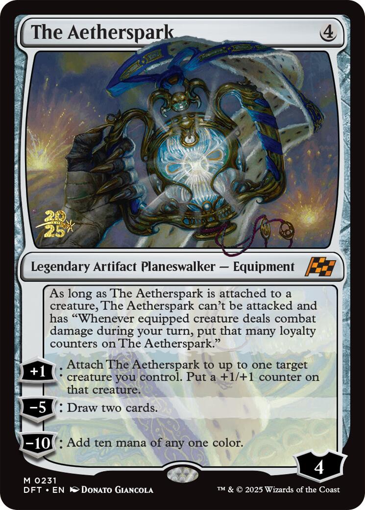The Aetherspark [Aetherdrift Prerelease Promos] | Lots Moore NSW