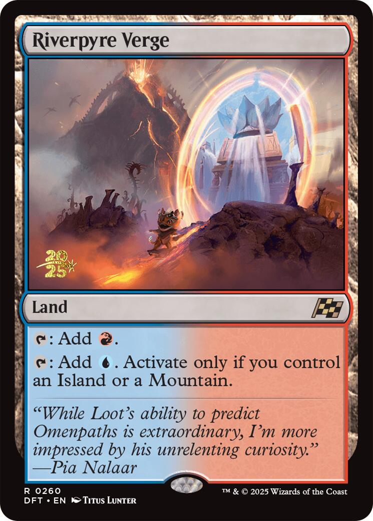 Riverpyre Verge [Aetherdrift Prerelease Promos] | Lots Moore NSW