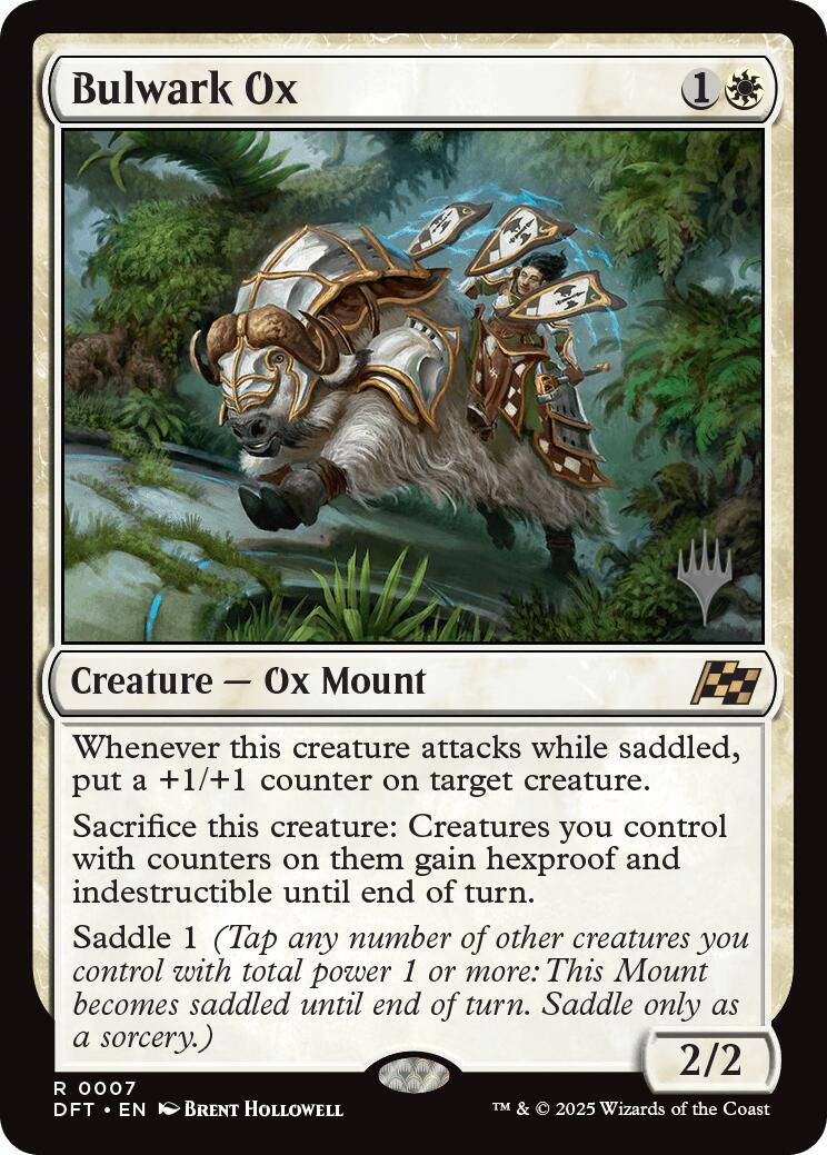 Bulwark Ox (Promo Pack) [Aetherdrift Promos] | Lots Moore NSW