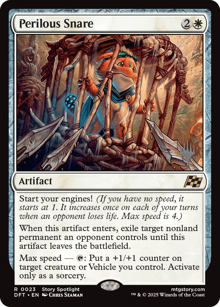 Perilous Snare (Promo Pack) [Aetherdrift Promos] | Lots Moore NSW