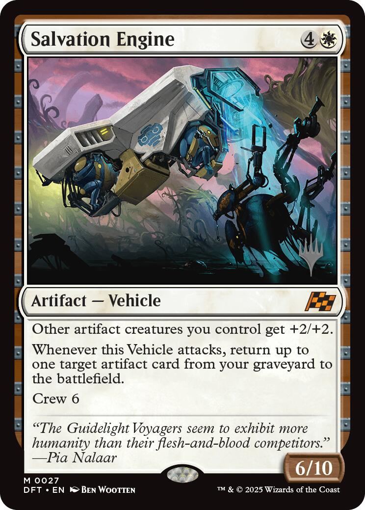Salvation Engine (Promo Pack) [Aetherdrift Promos] | Lots Moore NSW