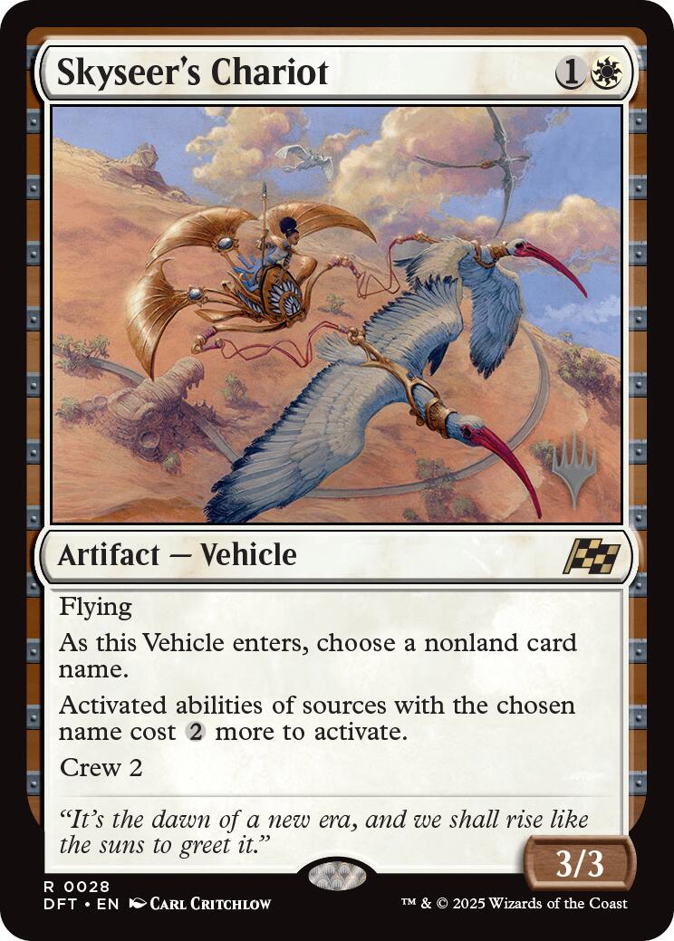 Skyseer's Chariot (Promo Pack) [Aetherdrift Promos] | Lots Moore NSW